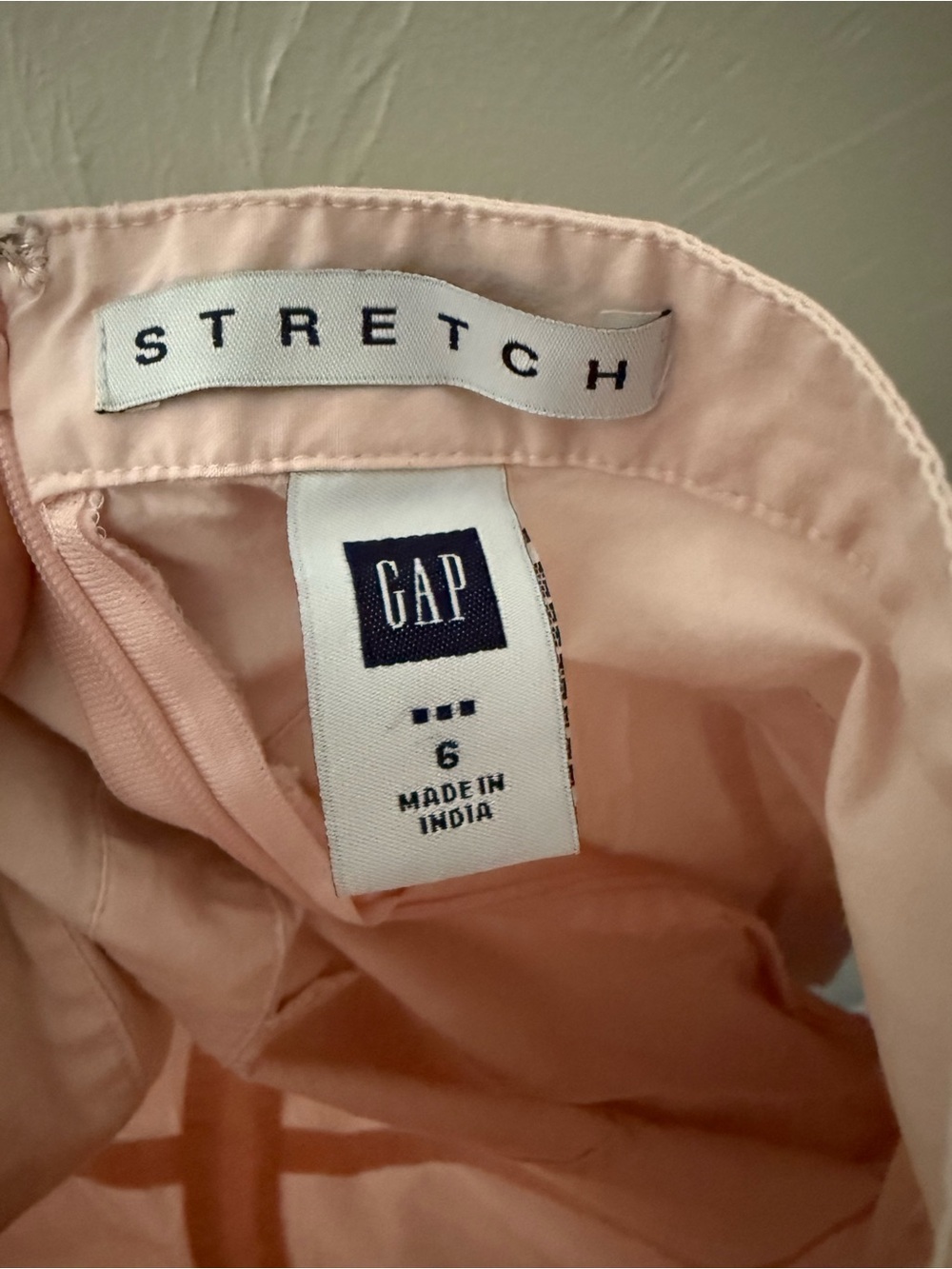 Vintage 90s Gap Stretch Light Pink Halter Summer Dress - Picture 2 of 2